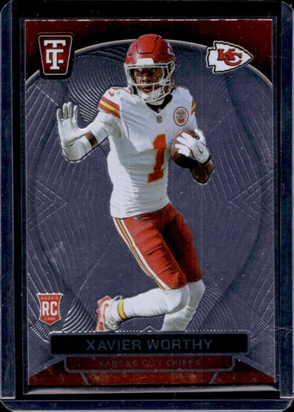 Xavier Worthy 2024 Panini Totally Certified