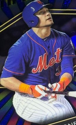 Michael Conforto 2016 Topps Chrome Youth Impact Green Refractor