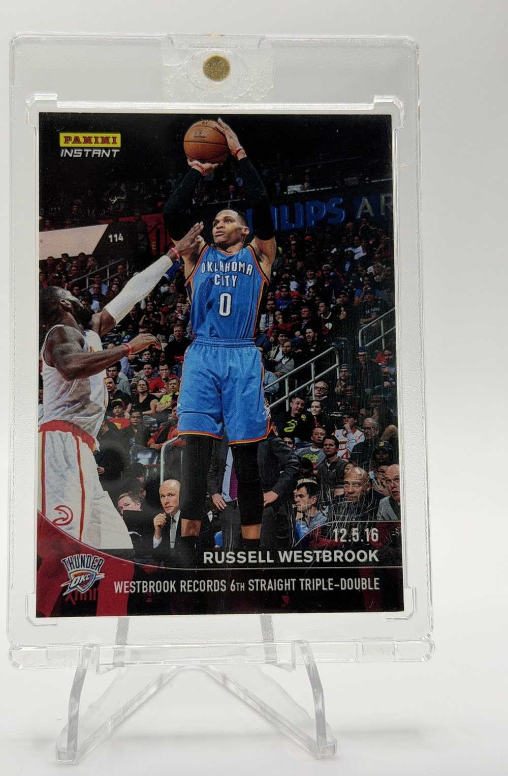 Russell Westbrook 2016 Panini Instant front