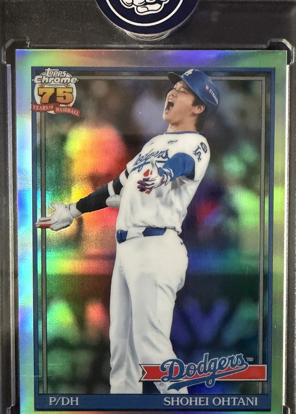 Shohei Ohtani 2025 Topps Chrome front