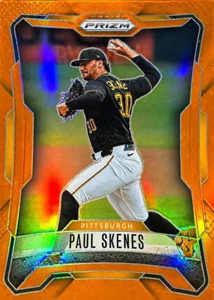 Paul Skenes 2026 Panini Prizm Orange /249