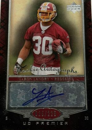 LaRon Landry 2007 Upper Deck Premier Rookie Autographs /225