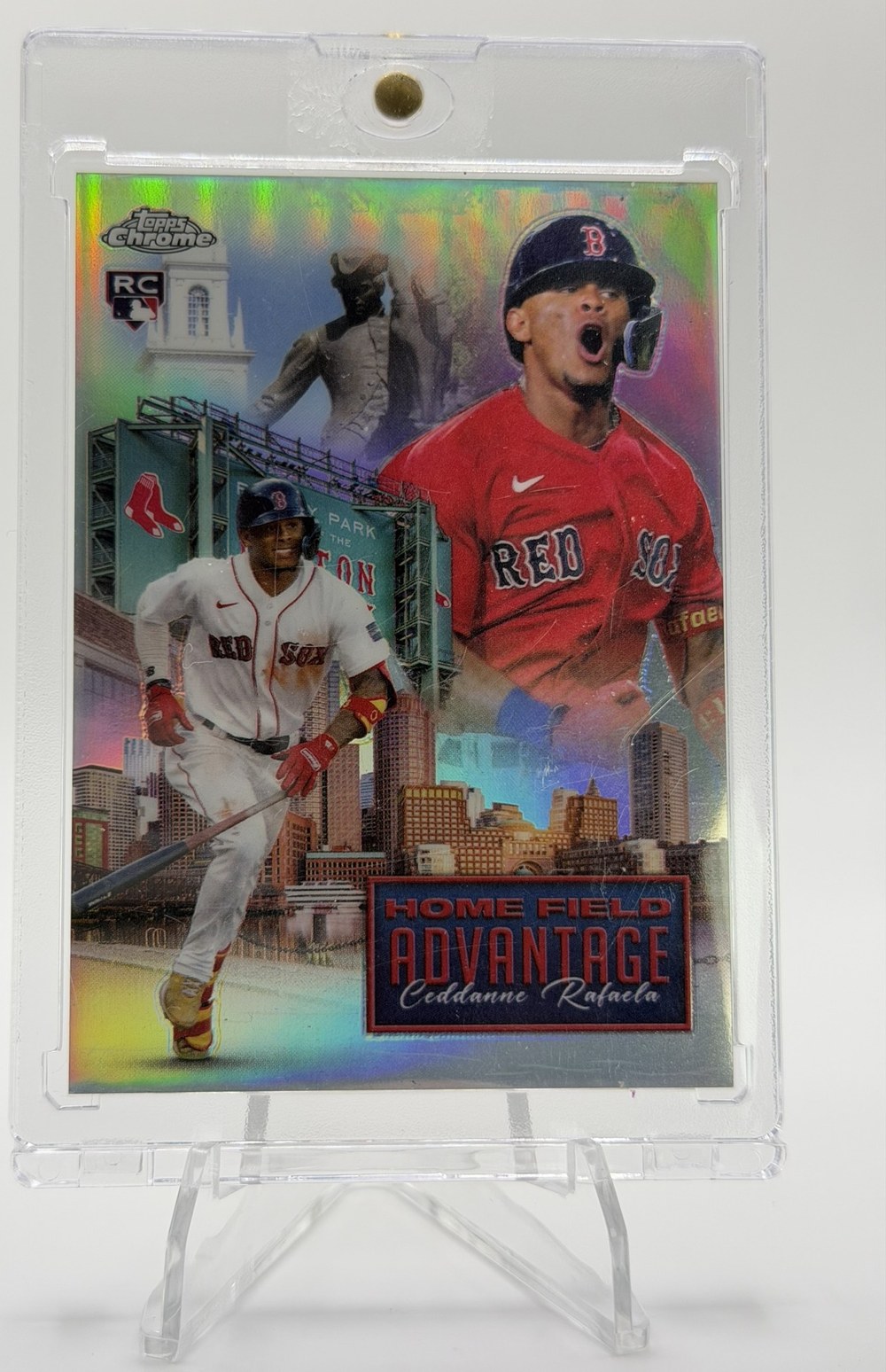 Ceddanne Rafaela 2024 Topps Chrome front
