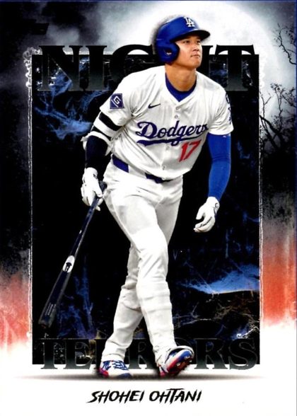 Shohei Ohtani 2025 Topps Update Night Terrors