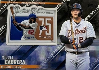 Miguel Cabrera 2022 Topps Update Special Event Patch Black /199
