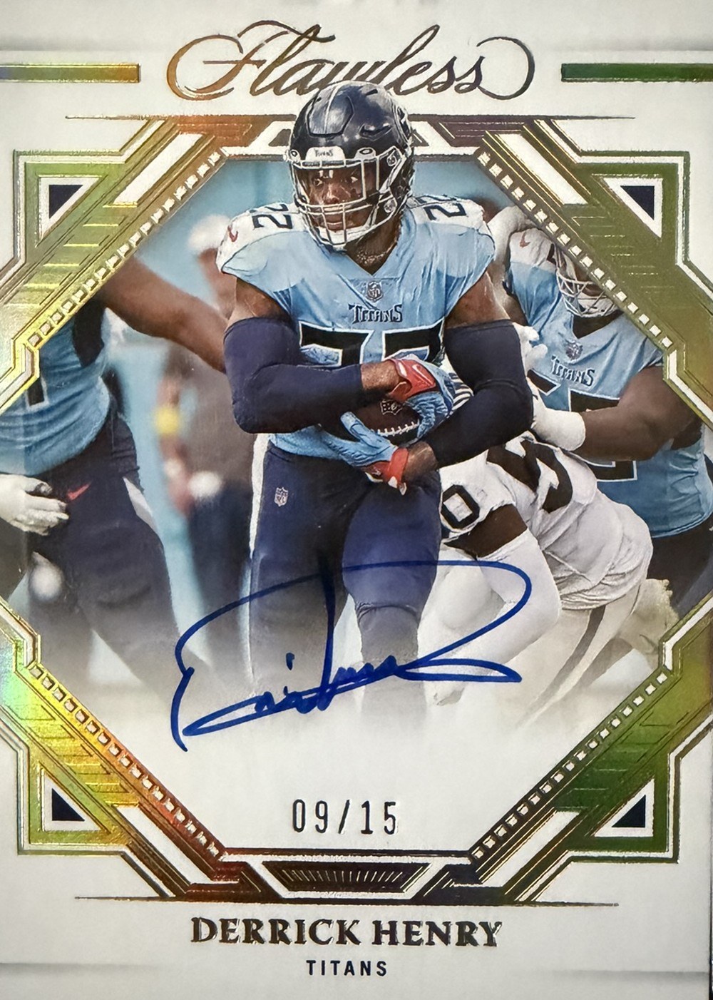 Derrick Henry 2022 Panini Flawless front