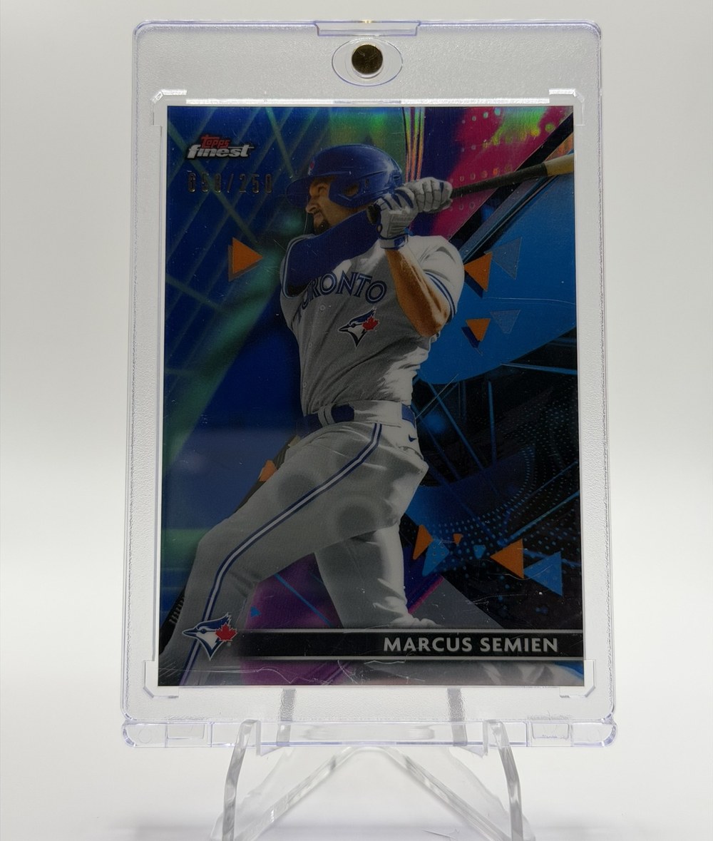 Marcus Semien 2021 Topps Finest front