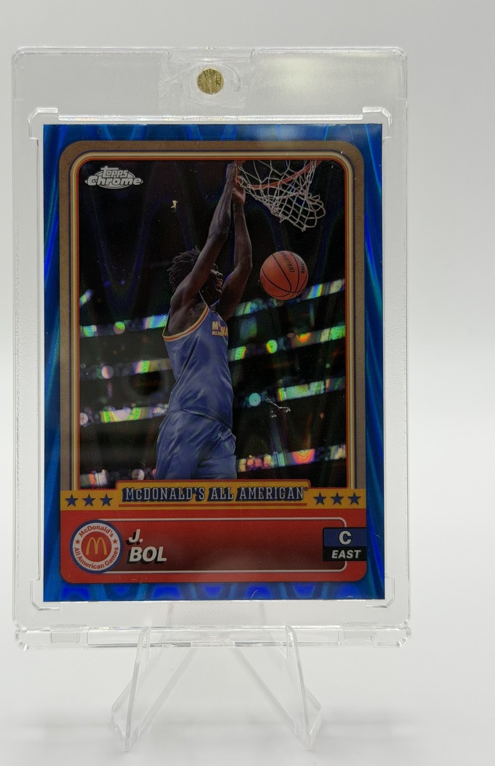 John Bol 2024 Topps Chrome McDonald's All-American front