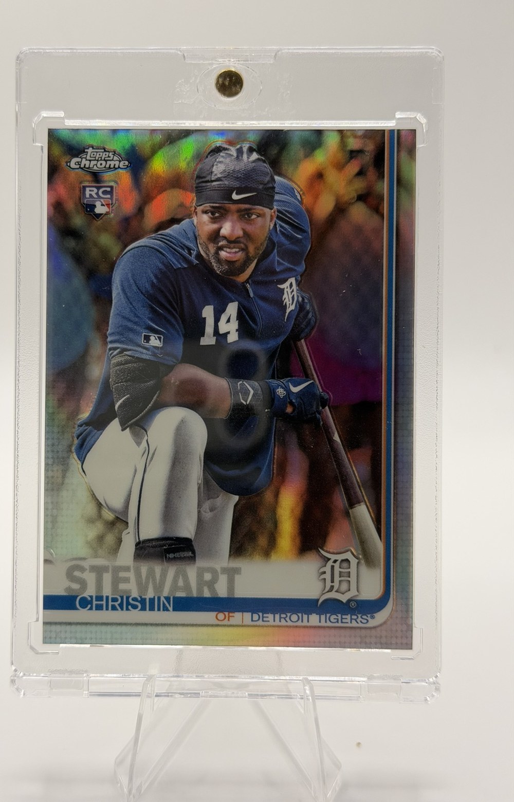 Christin Stewart 2019 Topps Chrome front