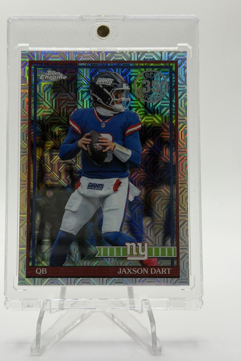 Jaxson Dart 2026 Topps Chrome front