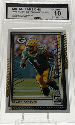 Micah Parsons 2025 Donruss Optic