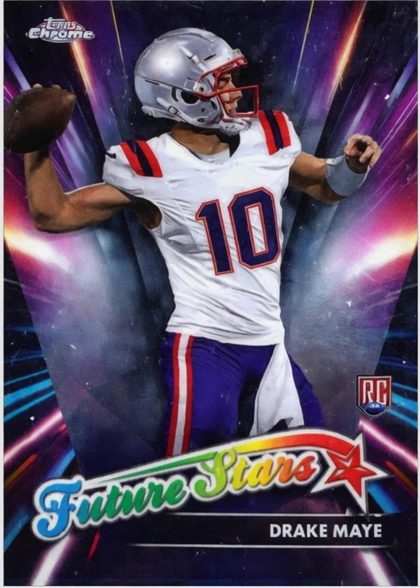 Drake Maye 2024 Topps Chrome Future Stars