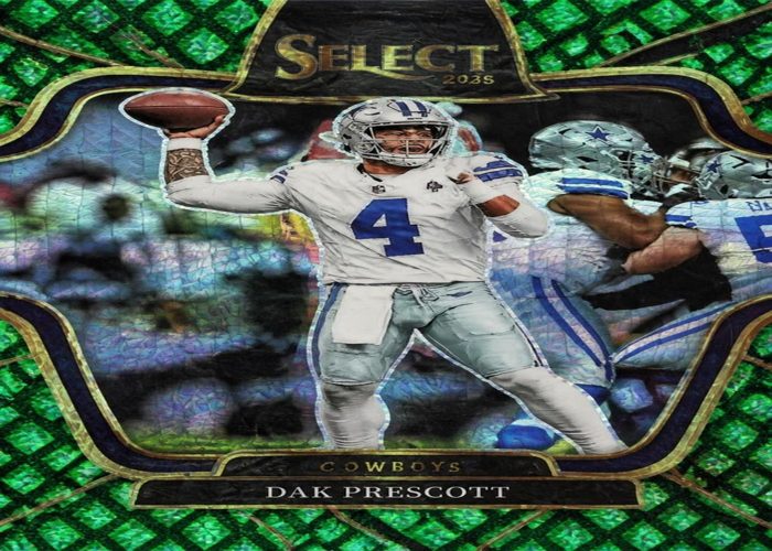 Dak Prescott 2025 Panini Select Field Level Dragon Scale /50