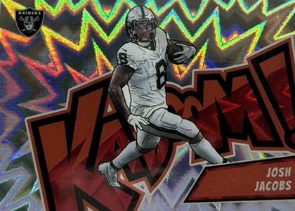 Josh Jacobs 2023 Panini Absolute Kaboom!