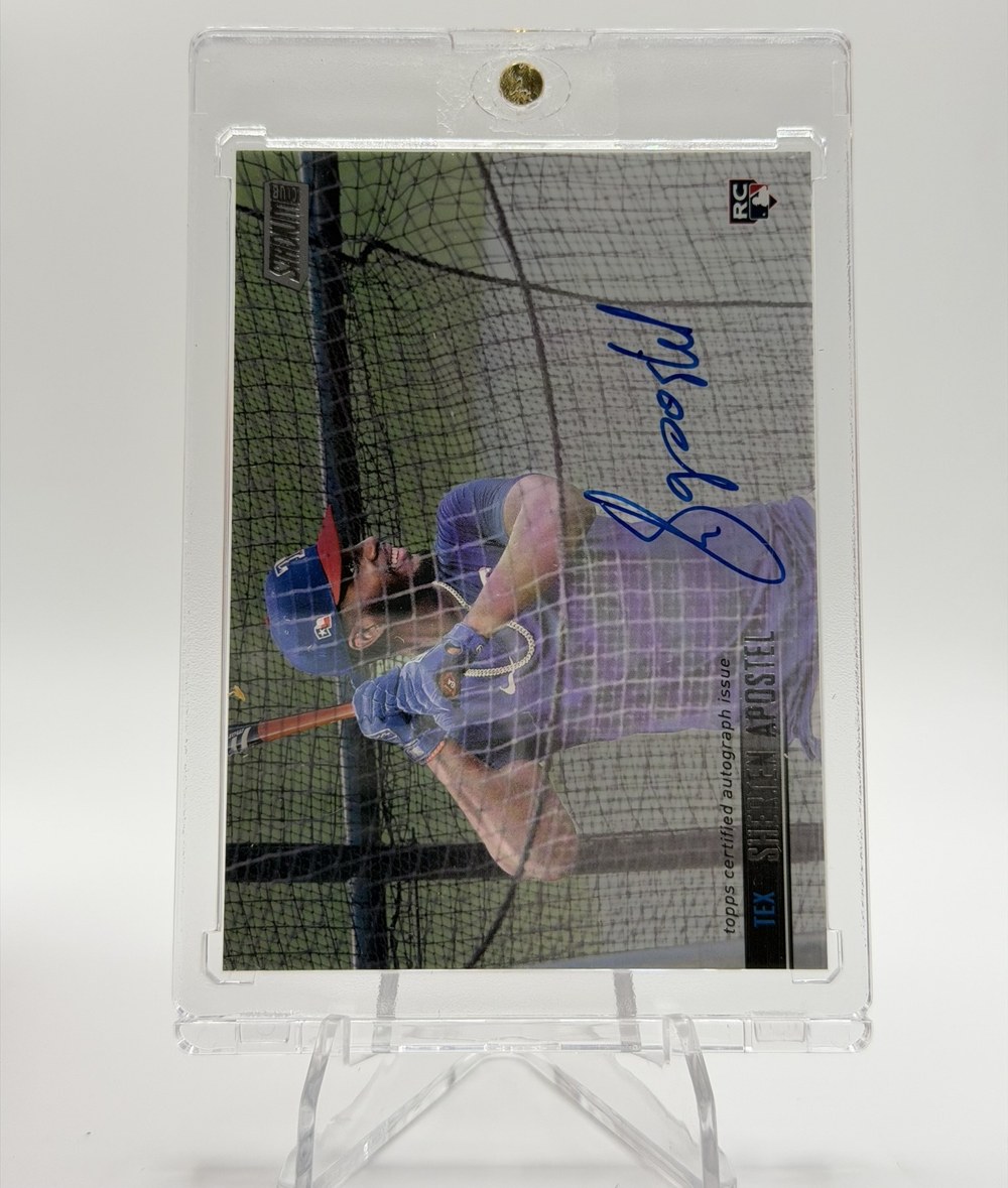 Sherten Apostel 2021 Topps Stadium Club front