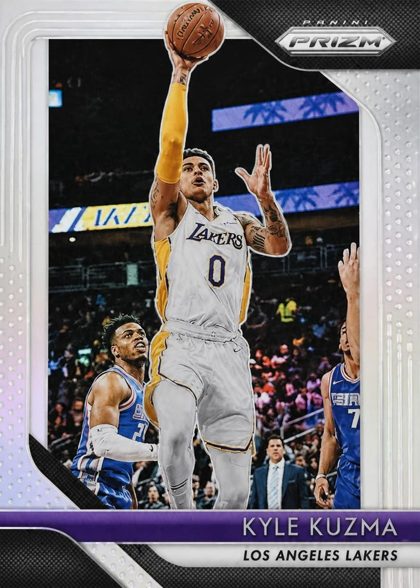 Kyle Kuzma 2018 Panini Prizm Silver Prizm