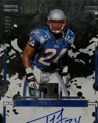 Ty Law 2025 Panini Impeccable Immortal Ink