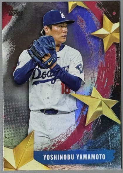 Yoshinobu Yamamoto 2025 Topps Stars of MLB