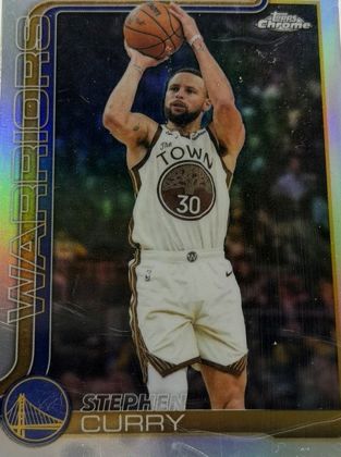 Stephen Curry 2026 Topps Chrome Refractor