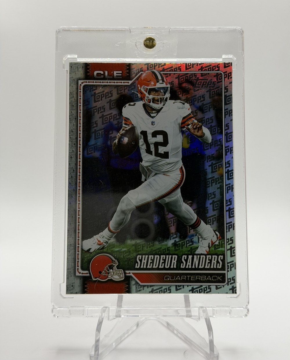 Shedeur Sanders 2026 Topps front