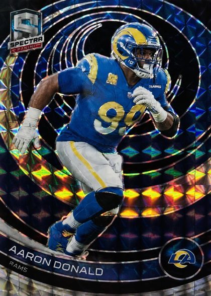 Aaron Donald 2023 Panini Spectra Interstellar Prizm /60