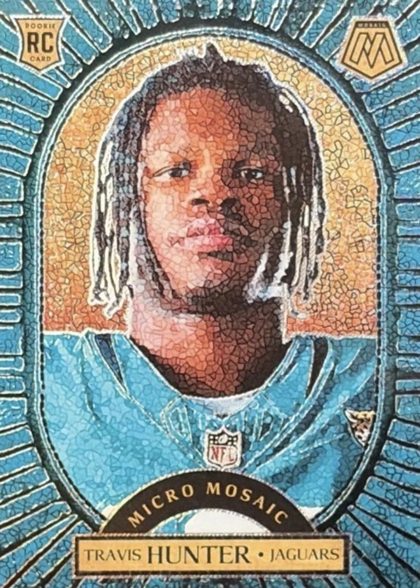 Travis Hunter 2025 Panini Mosaic Micro Mosaic