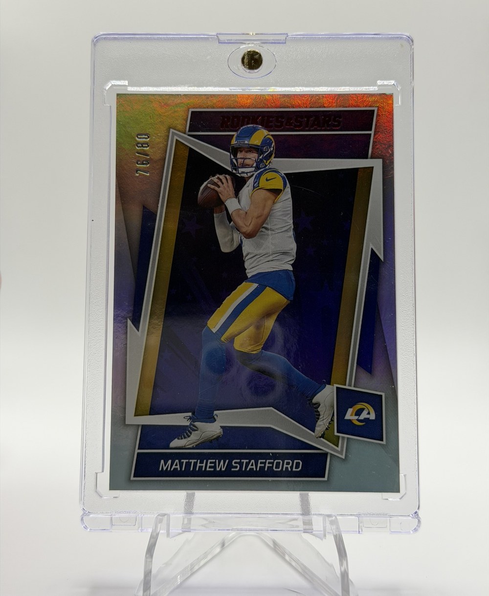 Matthew Stafford 2022 Panini Rookies & Stars front