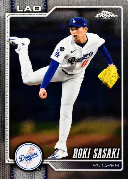 Roki Sasaki 2026 Topps Chrome