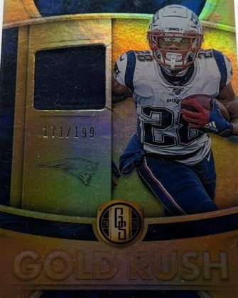 James White 2020 Panini Gold Standard Gold Rush /199