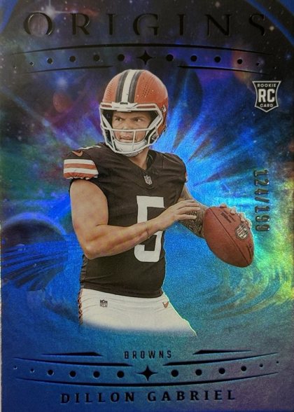 Dillon Gabriel 2025 Panini Origins Holo Blue /199