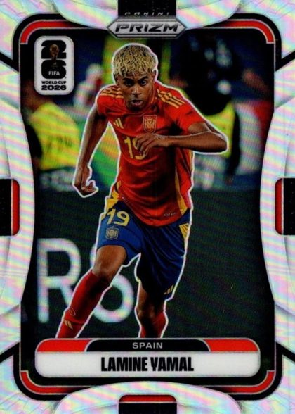Lamine Yamal 2026 Panini Prizm FIFA World Cup Silver Prizm