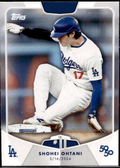 Shohei Ohtani 2024 Topps 50/50: Shohei Ohtani