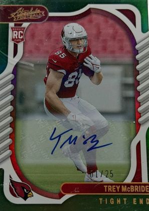 Trey McBride 2022 Panini Absolute Spectrum Green /25