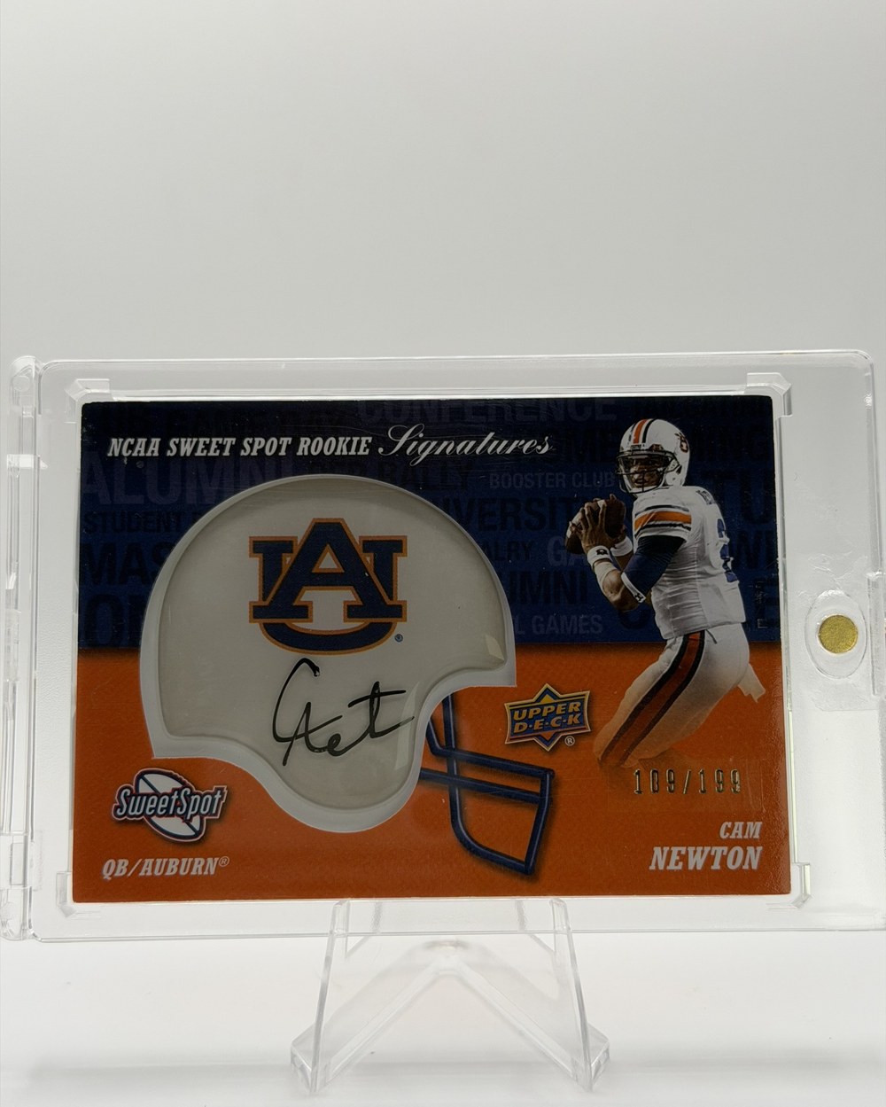 Cam Newton 2011 Upper Deck Sweet Spot front