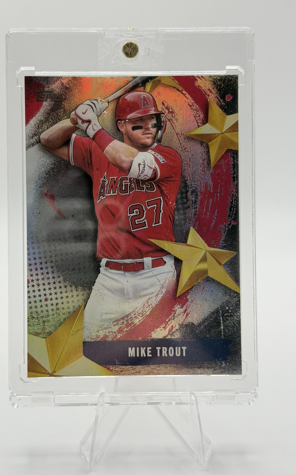 Mike Trout 2025 Topps front