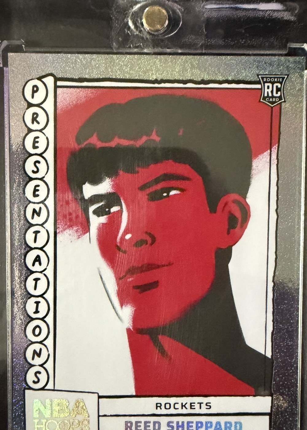 Reed Sheppard 2024 Panini Hoops front