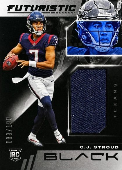 C.J. Stroud 2023 Panini Black Futuristic Royal /99