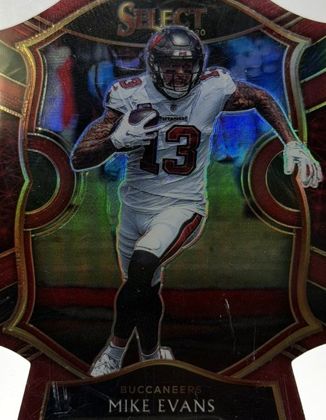 Mike Evans 2020 Panini Select Concourse Maroon Prizm Die-Cut