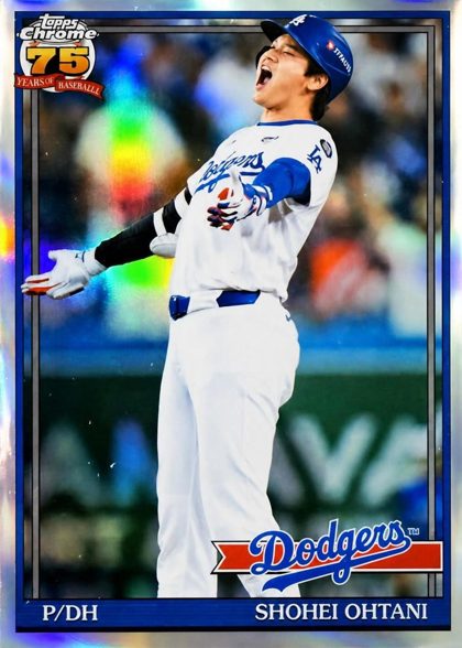 Shohei Ohtani 2026 Topps Chrome 1991 Topps