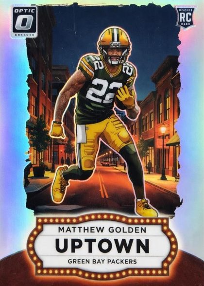 Matthew Golden 2025 Panini Donruss Optic Uptown