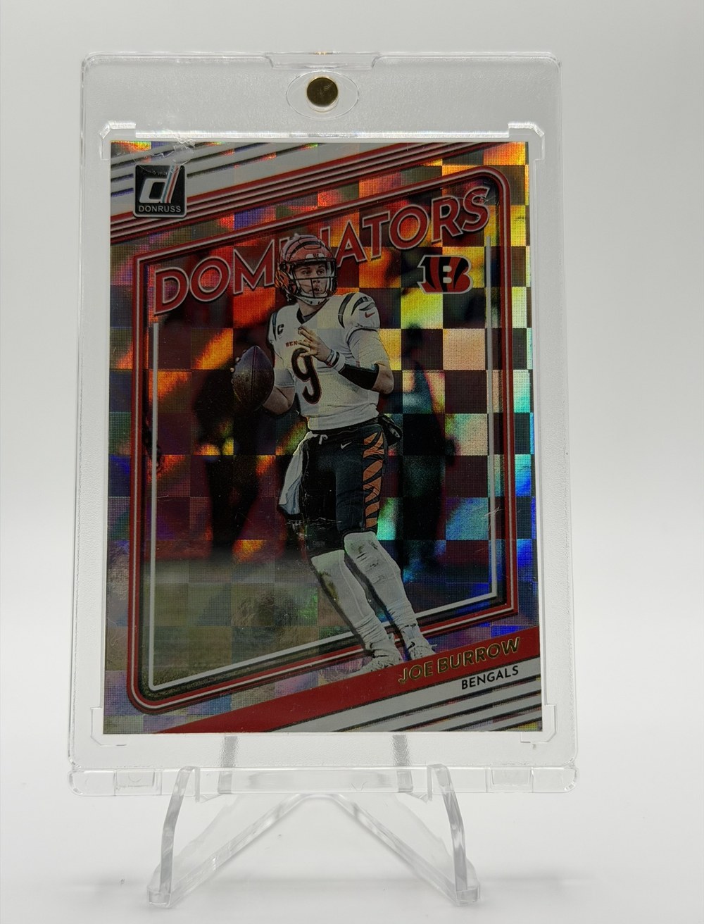 Joe Burrow 2022 Panini Donruss front