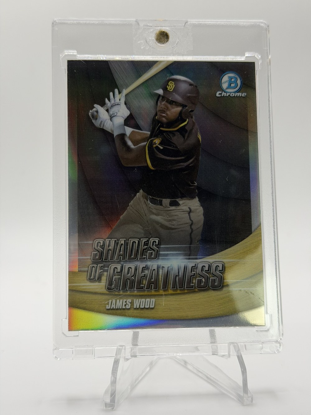 James Wood 2022 Bowman Chrome front