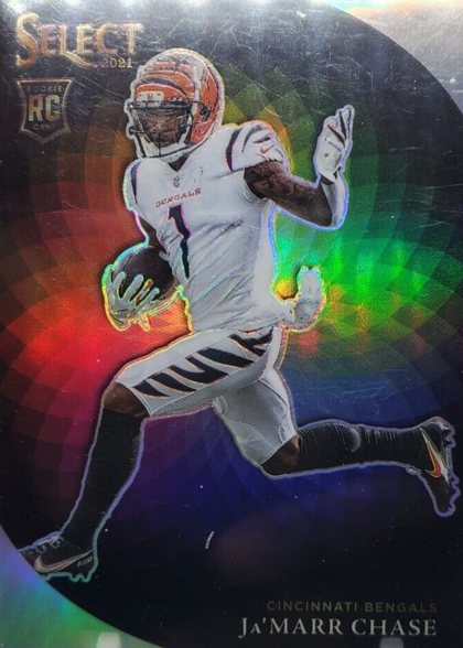 Ja'Marr Chase 2021 Panini Select Color Wheel