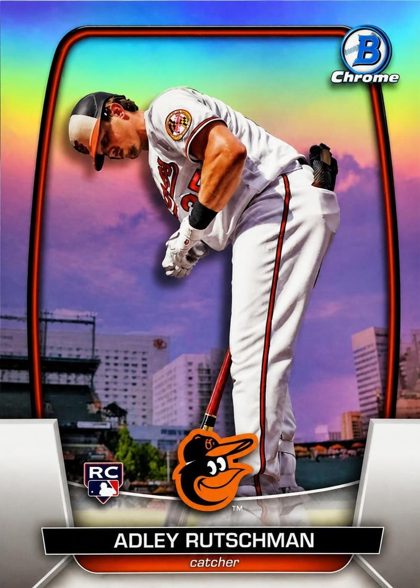 Adley Rutschman 2023 Bowman Chrome Refractor /499