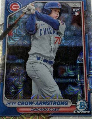 Pete Crow-Armstrong 2024 Bowman Chrome Mojo Refractor