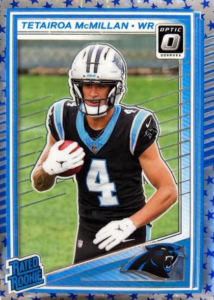 Tetairoa McMillan 2025 Donruss Optic Rated Rookie Stars