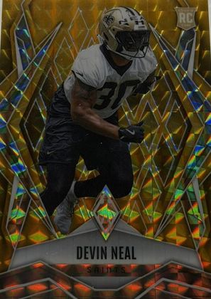 Devin Neal 2025 Panini Phoenix Gold Pyramids /10