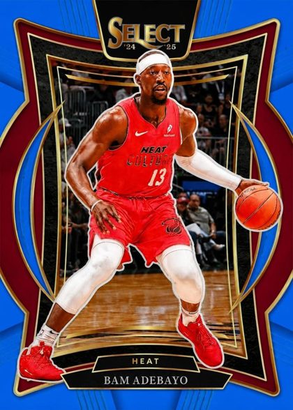 Bam Adebayo 2024 Panini Select Light Blue Prizm /299