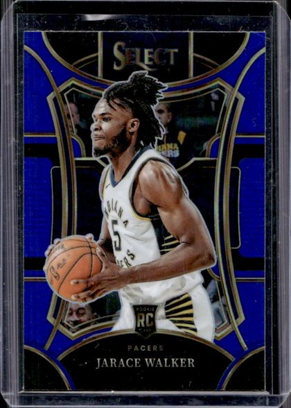 Jarace Walker 2023 Panini Select Mezzanine Blue Prizm