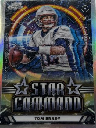 Tom Brady 2024 Topps Chrome Star Command